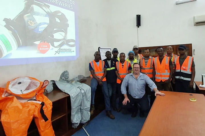 Ammonia Training in Tanzania, Southern Africa